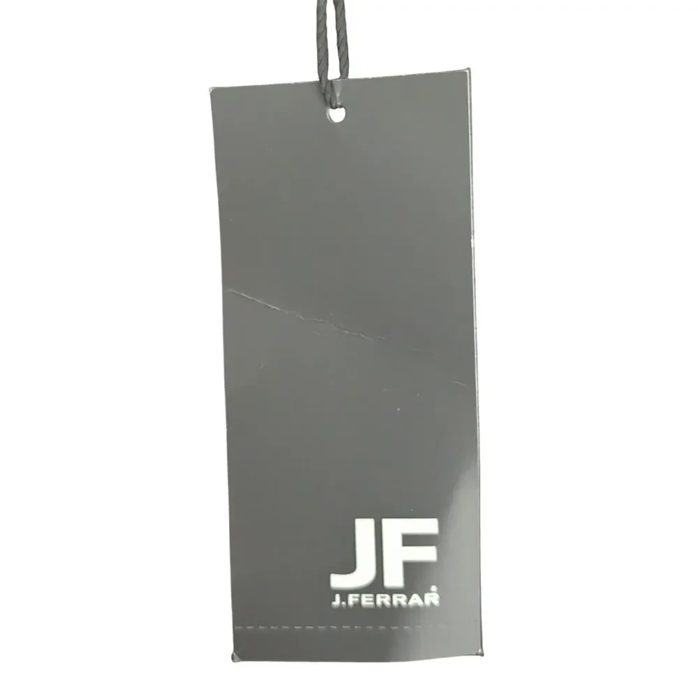 NWT@$220! J. FERRAR! FINE WOOL BLEND BLACK 3/4 LENGTH OVERCOAT, JACKET! SZ M